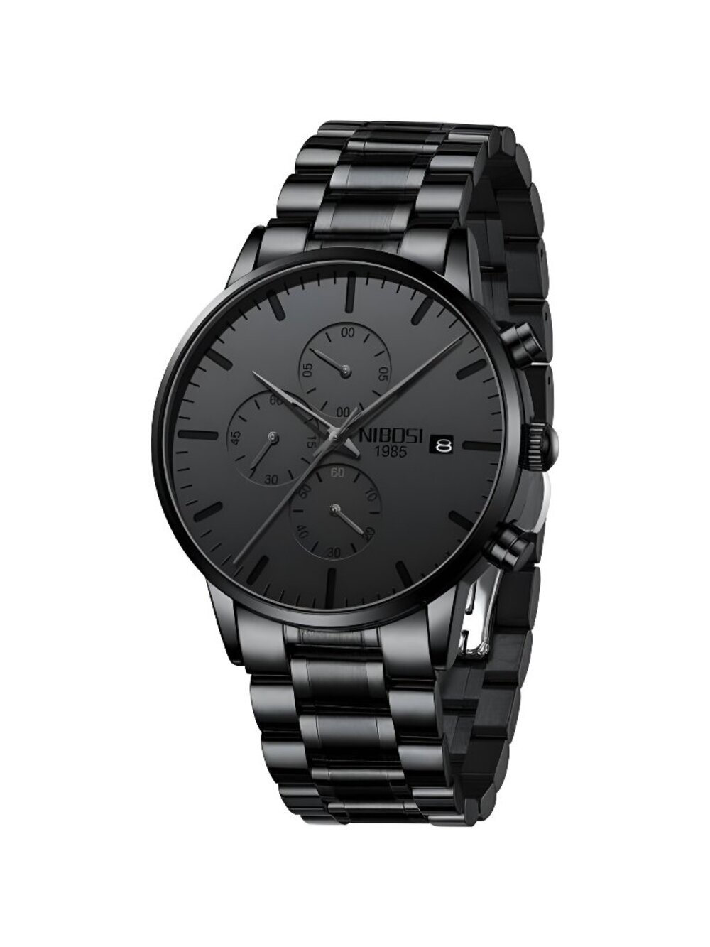 Men's Watches Analog Minimalist Black Dial Watches for Men Business